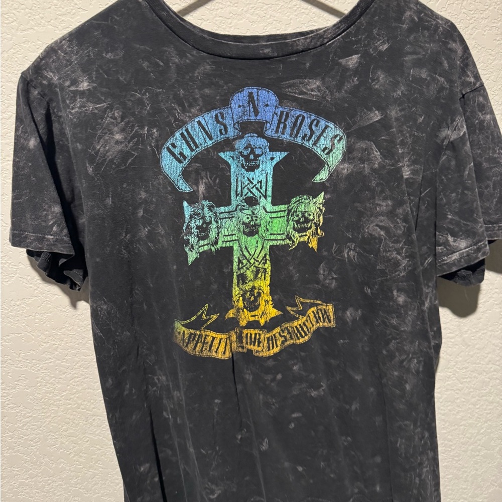 Black Guns n Roses Band T-Shirt